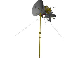 Cassini Probe 3D Model preview