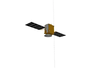 Mars Express Probe 3D Model preview