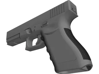 Glock 21 3D Model preview