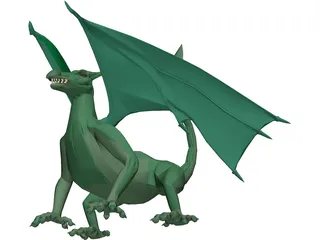 Dragon 3D Model preview