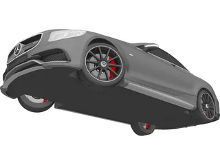 Mercedes-Benz S63 AMG Cabriolet (2017) 3D Model preview