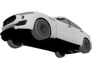 Maserati Levante (2017) 3D Model preview