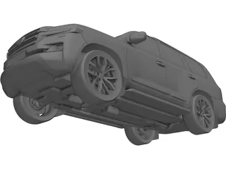 Toyota Land Cruiser 200 (2016) 3D Model preview