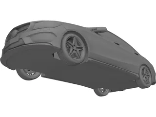 Mercedes-Benz CLA (2015) 3D Model preview