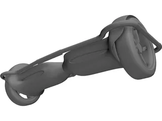 Hover Board 3D Model preview