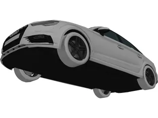 Audi A3 Sedan (2013) 3D Model preview