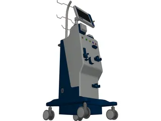 Blood Fresh Equipment 3D Model preview