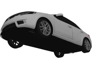Kia Cerato (2010) 3D Model preview