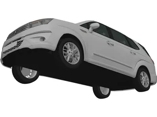 SsangYong Stavic 3D Model preview