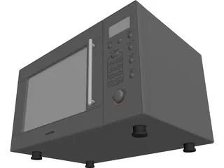 Microwave 3D Model preview