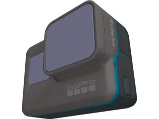 GoPro Hero 5 3D Model preview