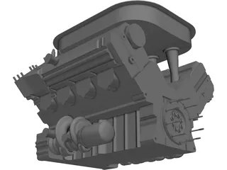 Mugen Eengine LMP1 Series 3D Model preview