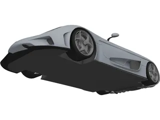 Koenigsegg Regera (2015) 3D Model preview