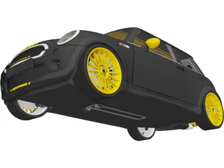 Mini Cooper S Modified (2005) 3D Model preview
