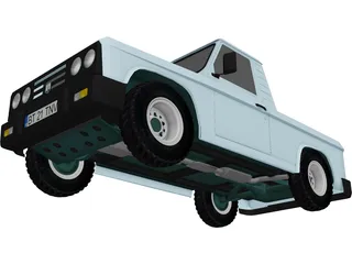 Aro 242 3D Model preview