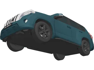Toyota Land Cruiser Prado (2016) 3D Model preview