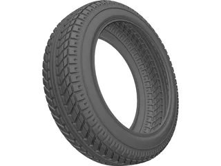 Tyre 3D Model preview