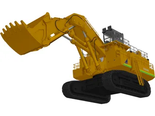 Hitachi EX5500 3D Model preview