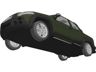 Fiat Strada Adventure (2013) 3D Model preview