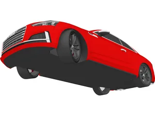 Audi S5 Coupe (2017) 3D Model preview