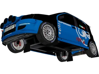 Fiat Panda Kit Car 3D Model preview