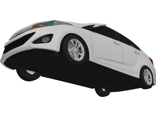 Hyundai HB20S 3D Model preview