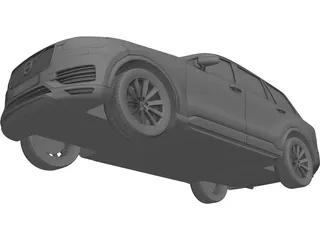 Volvo XC90 (2017) 3D Model preview