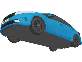 Kia Cerato (2017) 3D Model preview