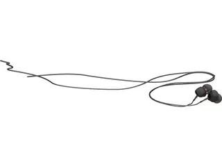 Earphones 3D Model preview