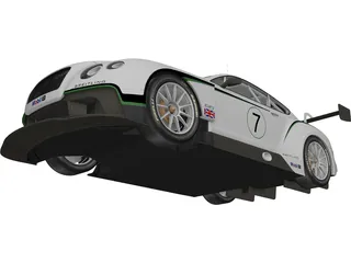 Bentley Continental GT3 (2014) 3D Model preview