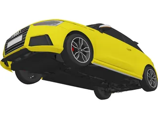 Audi S1 (2015) 3D Model preview