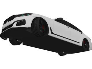 BMW 7-Series G12 (2016) 3D Model preview
