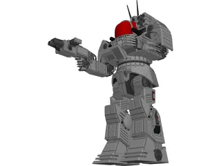 Mech Battlemaster 3D Model preview