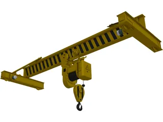 Crane 3D Model preview