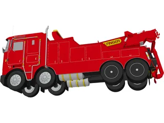 Kenworth Palfinger 3D Model preview
