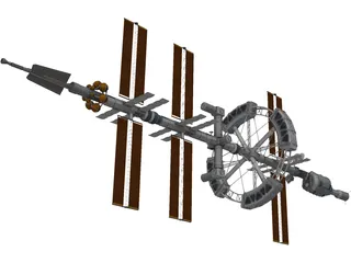 Hermes Spacecraft 3D Model preview