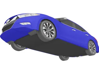 Nissan Maxima (2016) 3D Model preview