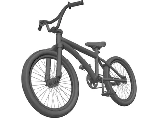 BMX GT 3D Model preview