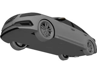 Hyundai Sonata (2016) 3D Model preview