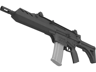 FX-05 Fusil Xiuhcoatl 3D Model preview
