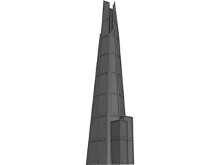 The Shard 3D Model preview