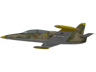 Aero L-39 Albatros 3D Model preview