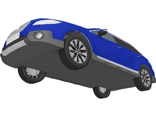 Subaru Outback 3D Model preview