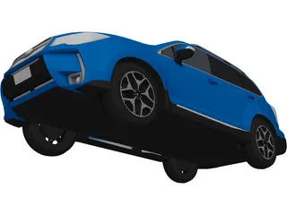 Subaru Forester 3D Model preview