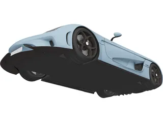 Koenigsegg Regera (2017) 3D Model preview