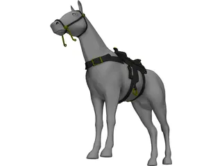 Horse 3D Model preview