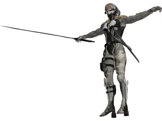 Raiden 3D Model preview
