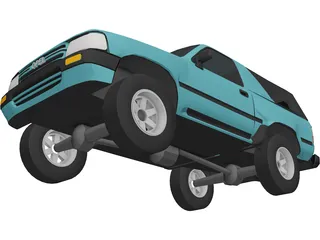 Opel Frontera Sport (1992) 3D Model preview