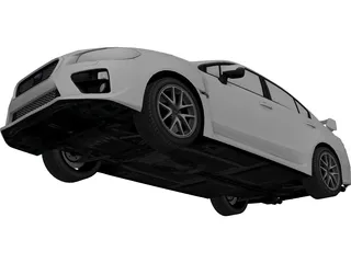 Subaru WRX STI Type S (2015) 3D Model preview