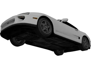 Toyota Supra RZ (1997) 3D Model preview